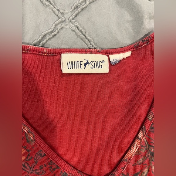 Floral V-Neck Top - Picture 3 of 3